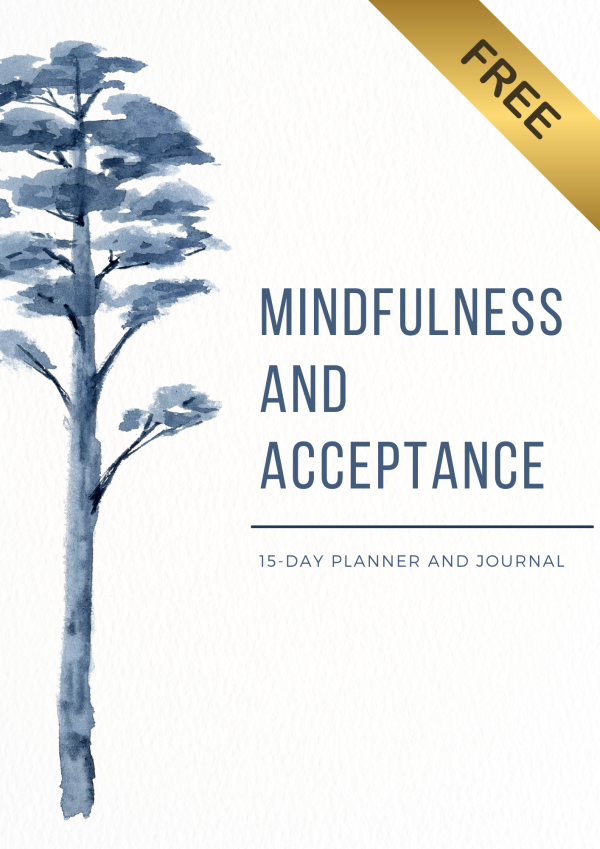 15-day Mindfulness and Acceptance Planner + Journal